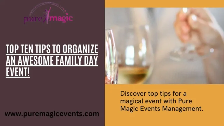 Top Tips for a memorable family day event