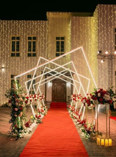 wedding reception decor in dubai