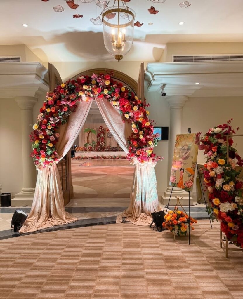 wedding reception decor